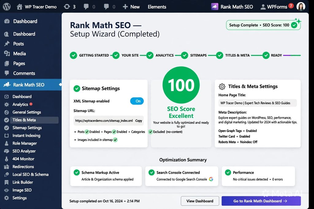 Rank Math SEO 설정법 - 이대로만 하면 SEO 점수 100점